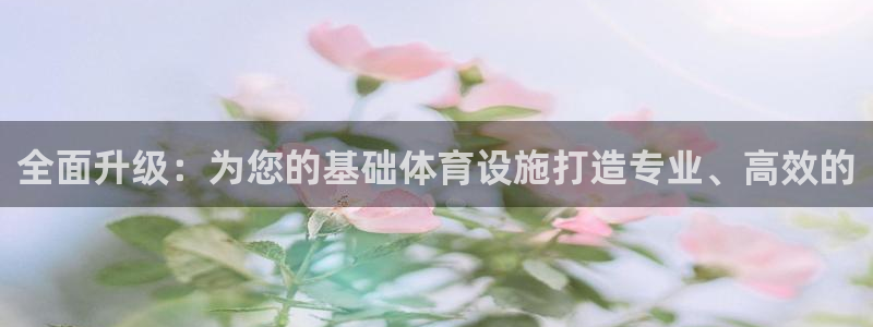 乐球直播在线观看免费版：全面升级：为您的基础体育设施打造专业、高效的